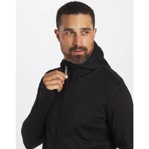 Paka Mens Breathe 1.0 Full Zip Hoodie Hidden Zip Pocket Lightweight Outdoor Peru